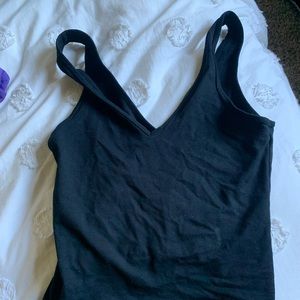 Black Abercrombie Bodysuit